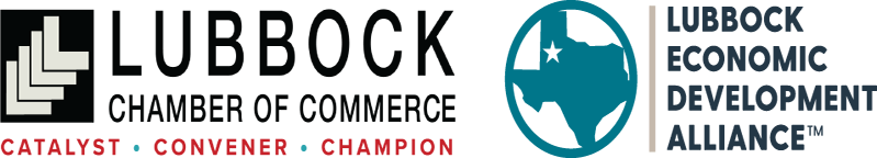 Lubbock Chamber of Commerce & Lubbock Economic Development Alliance  Logo